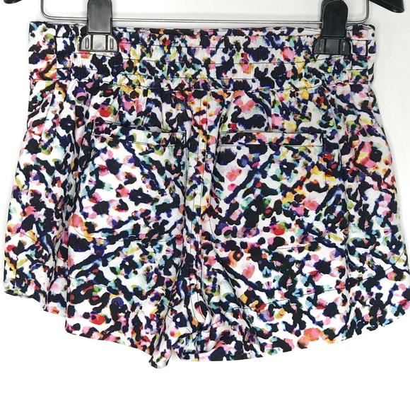Athleta multi color abstract print shorts - Picture 3 of 6